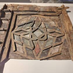 Le caisson du plafond de la maison du relief de Telephe
