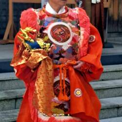 The man behind the mask.