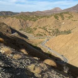 Abwechslungsreiche Landschaft in verschiedensten Farbtönen