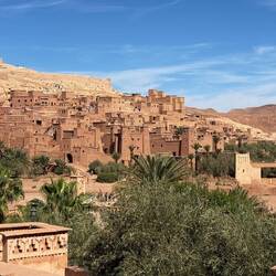 Ait Benhaddou - von hier noch ganz nett anzuschauen ...
