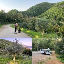 ..der Spot ist nicht weit von der Straße entfernt, aber nachts ist wenig Verkehr.. 👍🏻🚐