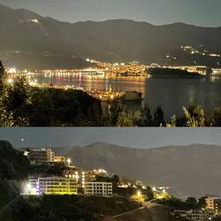 Budva, Stari Grad und Becici bei Nacht 🌔