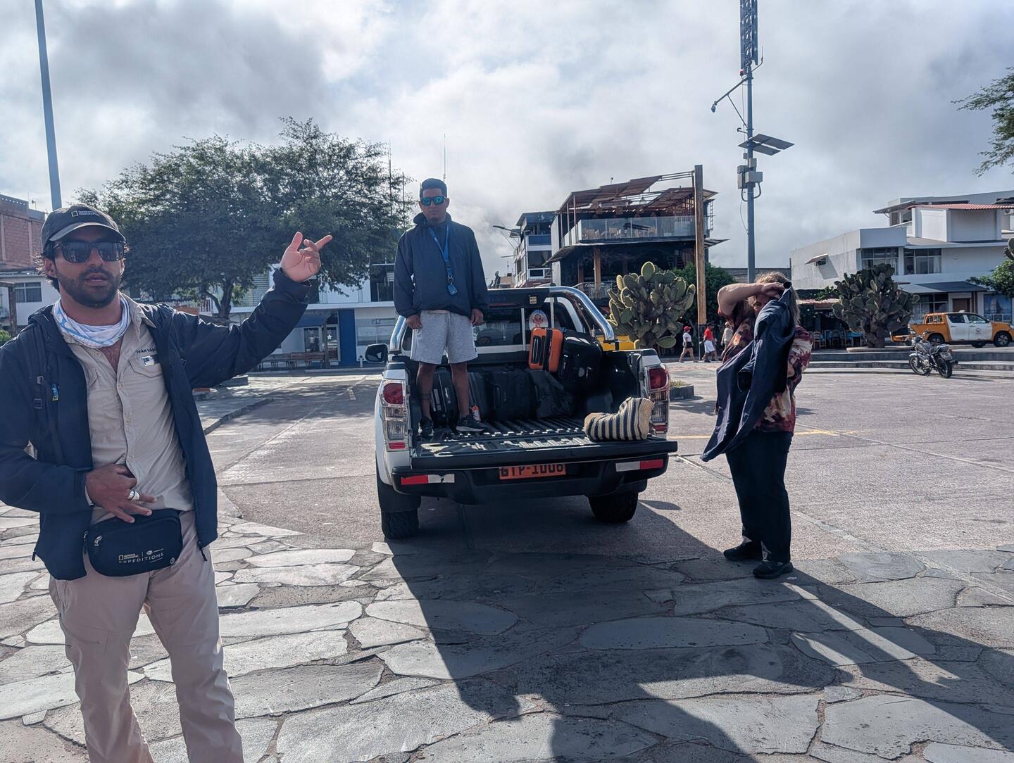 They looked after our hands carry items so that we could explore the town unhindered