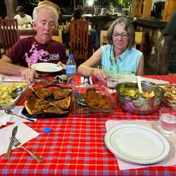 Part of our dinner!