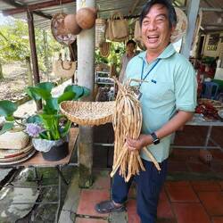 Aus Wasserhyazinthen