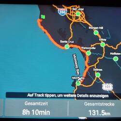 Von Pescadero nach Monterey