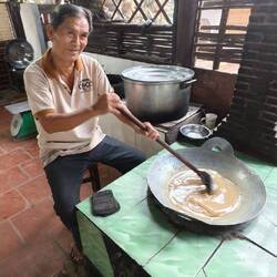 Karamell- Herstellung