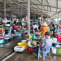 Emsiges Markttreiben