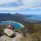 Wine glass bay below
