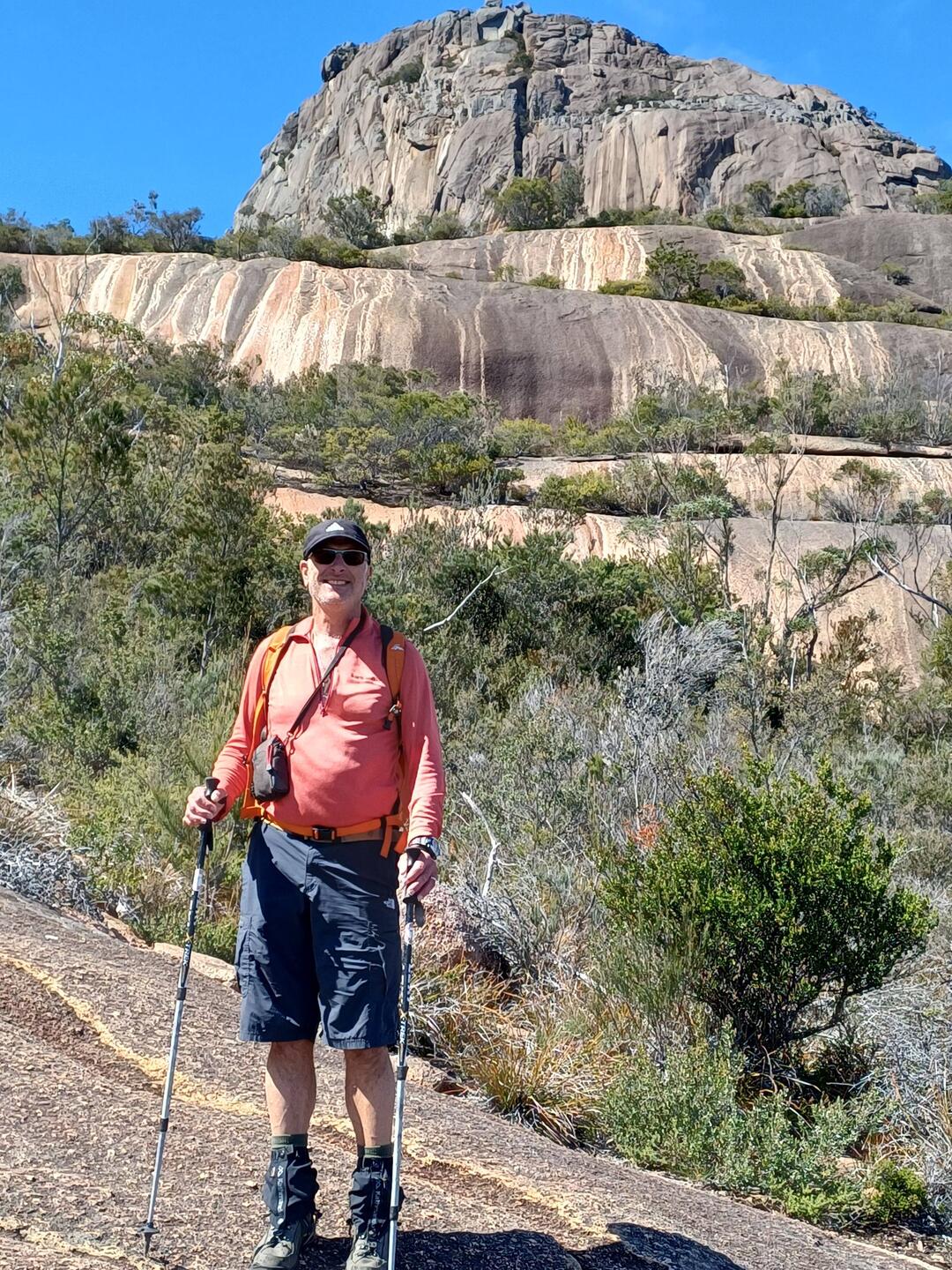 Climbing Mt Amos