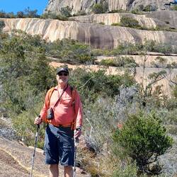 Climbing Mt Amos