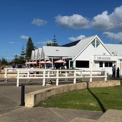 This was a really nice cafe we had breakfast at
