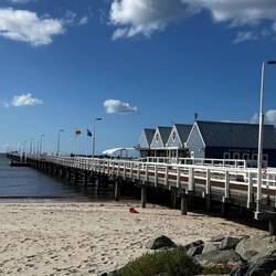 Busselton Jetty (1.8km long)