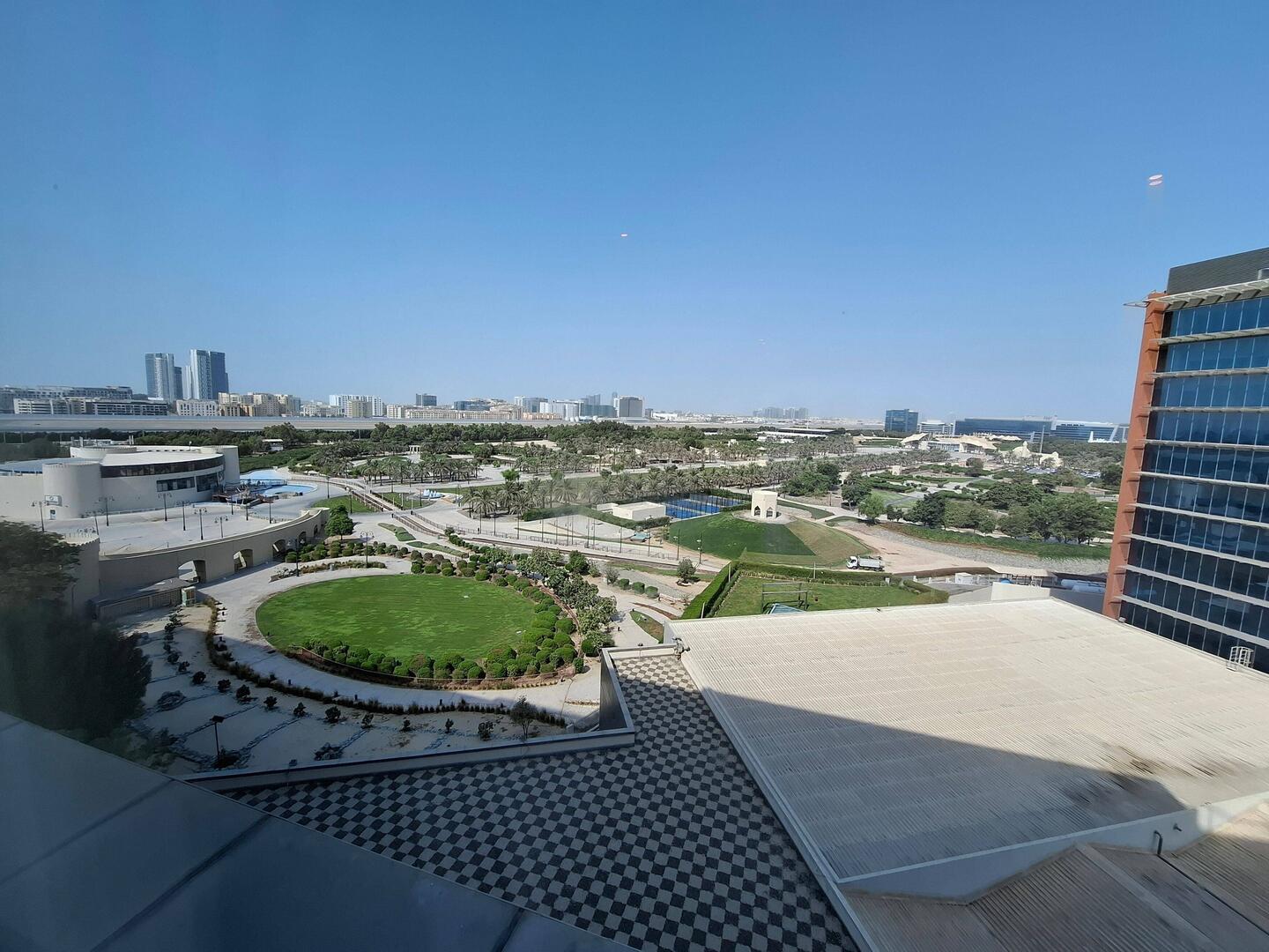 Blick aus dem Hozelzimmer