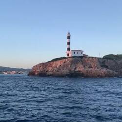 Anfahrt auf Portocolom