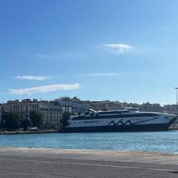Piraeus before the late afternoon arrivals