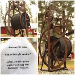 Leider ist nicht erklärt, was das ist - im Gegenteil: es soll von den Besuchern erraten werden. 🤔