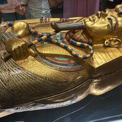The Tutankhamen inner coffin.