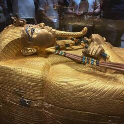The outer Tutankhamen coffin