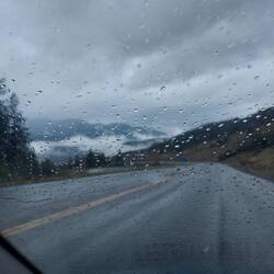 Entweder war ich ziemlich hoch oder die Wolken ziemlich tief.