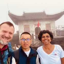 Foggy hours with our Guide