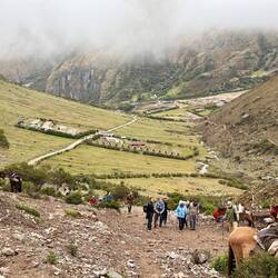 Blick zurück auf unser Camp
