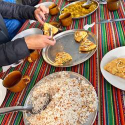 Das Küchenteam zaubert immer wieder leckere Mahlzeiten hervor