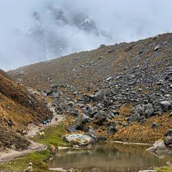 Noch 150 Höhenmeter zum Pass