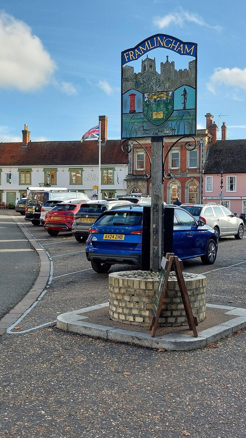 Framlingham Town Centre; Market Hill