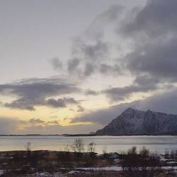 Zeitraffer 10 min nach Sonnenuntergang