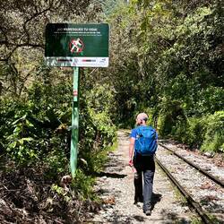 Immer an den Gleisen lang...