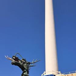 View of the Tower from below.