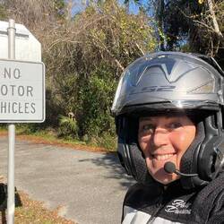 South end of the trail!