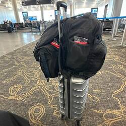 This is all we brought each.