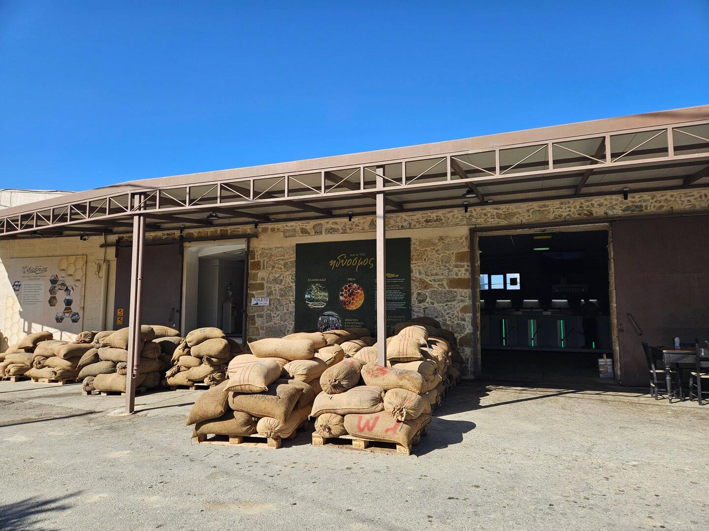 Die Ölmühle in den Bergen Kretas