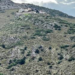Old house or monastery up the hill