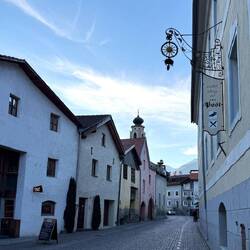 Glurns mit seinen engen Gassen