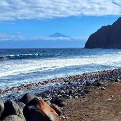 wie immer - der Blick auf den Teide