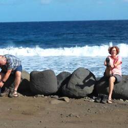 Vorbereitungen zum Wandern.