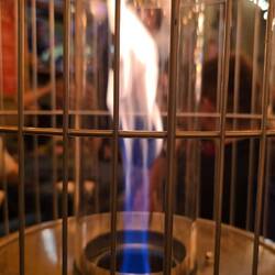 Gretje tik za hrbtom... tako, da kljub nizki temperaturi smo komot bili brez bunde