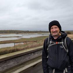 RSPB Minsmere Nature Reserve from the public viewing platform