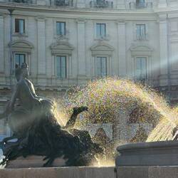 ...oder lassen sich ihren Knackpo via Wasserdusche massieren oder reinigen. Je nach Bedarf.