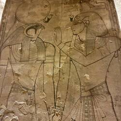 So interesting to see the line drawings never painted.