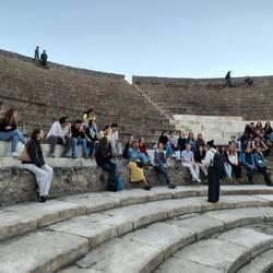 À la fin de notre visite, le théâtre