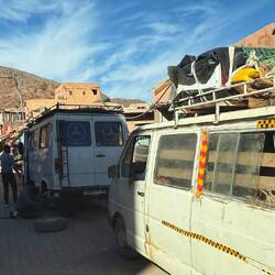 ... wird draußen durchgeführt, drinnen ist kein Platz dafür 🤔