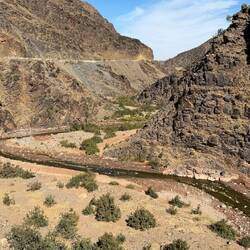 Eindrucksvolle Täler ...