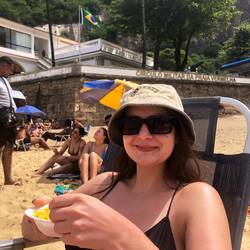 die fröhlichen stunden voram sonnabrand😂 (aber hauptsache an baileys hut)