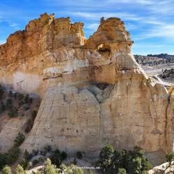 Auch auf der Rückseite sind Arches