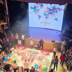 Sektempfang zur Begrüßung