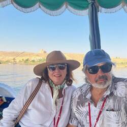 Thanks to our new friend Andrea for this photo.